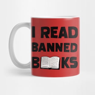 I Read Banned Books Mug